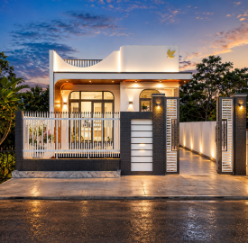 Mẫu Nhà Vườn Hiện Đại 7x10m Tại Phú Hữu, Cần Thơ – Tối Ưu Công Năng Trong Kinh Phí Hơn 600 Triệu Đồng
