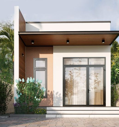 Mẫu nhà trệt 4.5x17m – Thiết kế hiện đại, công năng tối ưu với chi phí 480 triệu