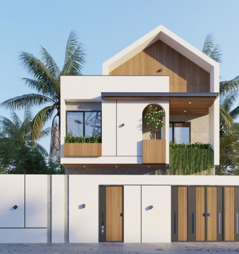 Mẫu nhà phố 2 tầng hiện đại 7x16m – kinh phí 2 tỷ, Không gian sống tiện nghi 