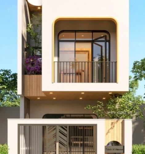 Mẫu nhà 2 tầng 4.5 x 15m hiện đại –chi phí chỉ 1.05 tỷ, Tối ưu không gian