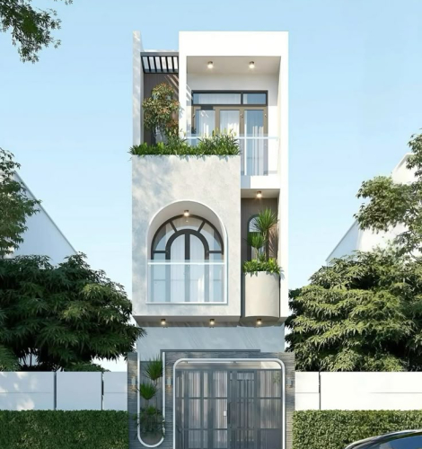 Ngôi nhà phố 3 tầng 4.5x15m – chi phí 1.58 tỷ , Không gian sống hiện đại