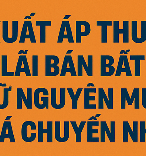Bỏ đề xuất áp thuế 20% đối với lãi bán bất động sản, giữ nguyên mức 2% trên giá chuyển nhượng