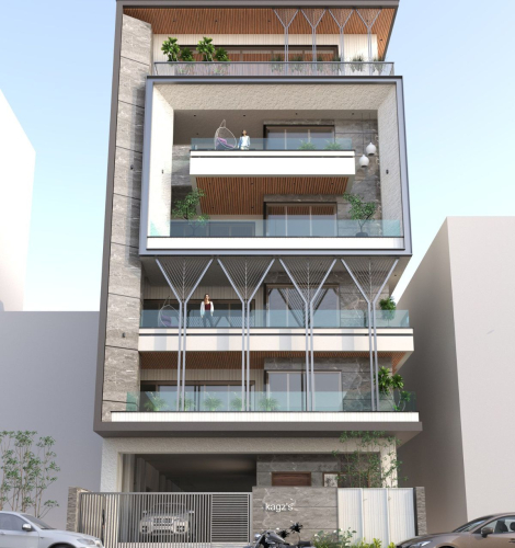 Thiết kế khách sạn 6 tầng 7x24m – Kiến trúc hiện đại, công năng tối ưu, đẳng cấp sang trọng