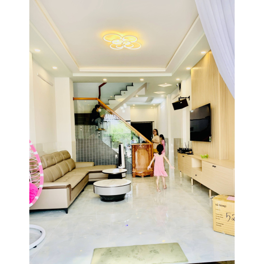 Nhà phố 3 tầng – Ms. Định, Khu dân cư Phước Thới, TP. Cần Thơ